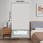 1 Piece Blackout Curtains Portable Cordless Thermal