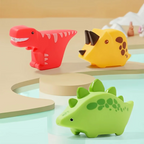 Mila | Bath Toy Water Squirters | Kids' Bathtub Play Set | Dinosaur & Animal Figures