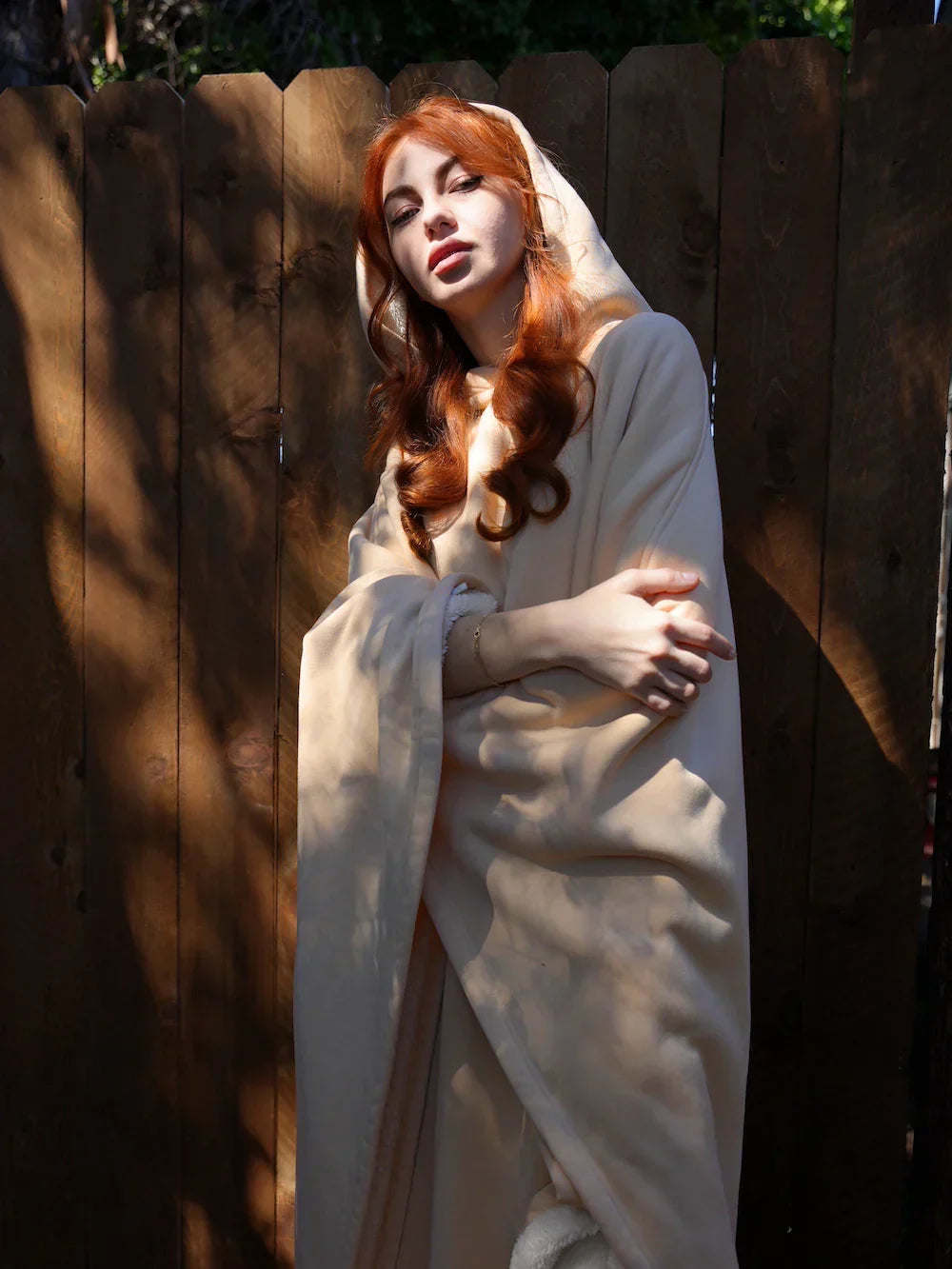 Valentina | Hoodie Blanket | Women's Oversized Wearable Blanket | Soft, One Size