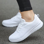 Orthopedic Shoes Women Sneakers Cushioned Rocker Sole Stretch Upper
