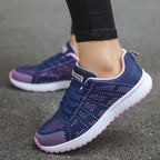 Orthopedic Shoes Women Sneakers Cushioned Rocker Sole Stretch Upper