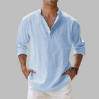 Ottoline | Men's Linen Shirt | Relaxed Fit, Button-Down | Breathable Summer