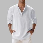 Ottoline | Men's Linen Shirt | Relaxed Fit, Button-Down | Breathable Summer
