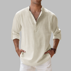 Ottoline | Men's Linen Shirt | Relaxed Fit, Button-Down | Breathable Summer