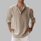 Ottoline | Men's Linen Shirt | Relaxed Fit, Button-Down | Breathable Summer