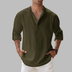 Ottoline | Men's Linen Shirt | Relaxed Fit, Button-Down | Breathable Summer