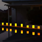 Zelda | LED Flameless Candles | Ivory, Waterproof, Remote & Timer | 12-Pack
