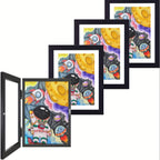 Sorrel | Children's Art Frame | A4 Front Opening, Flip Frame | Wood