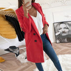 Odette | Women's Long Button-Up Coat | Elegant Fit