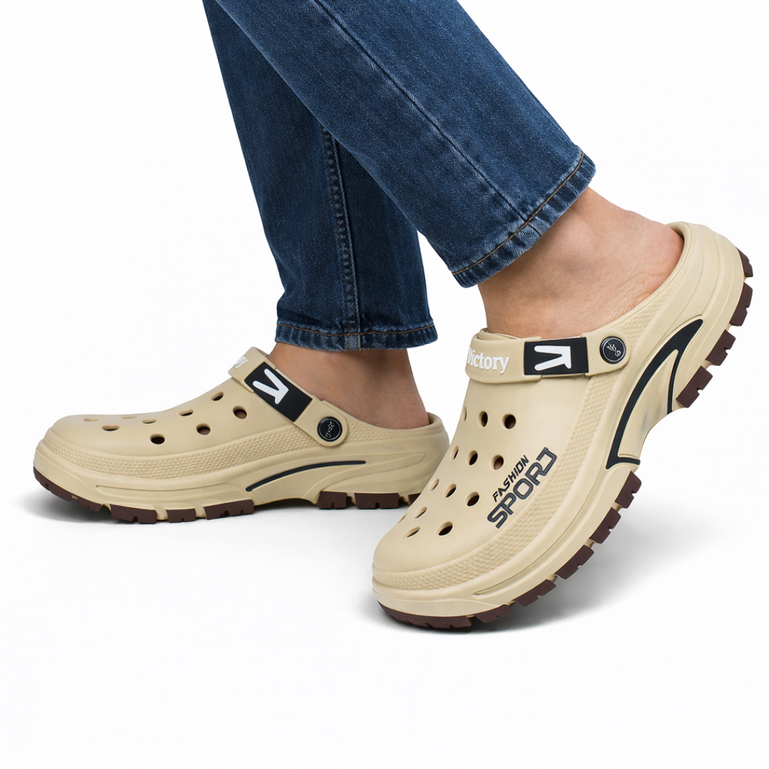 Mens Sandals Non Slip Sole Lightweight Breathable Cushioned Comfort
