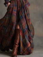 Romilly | Women's Shirt Dress | Button-Down, Plaid, Relaxed Fit