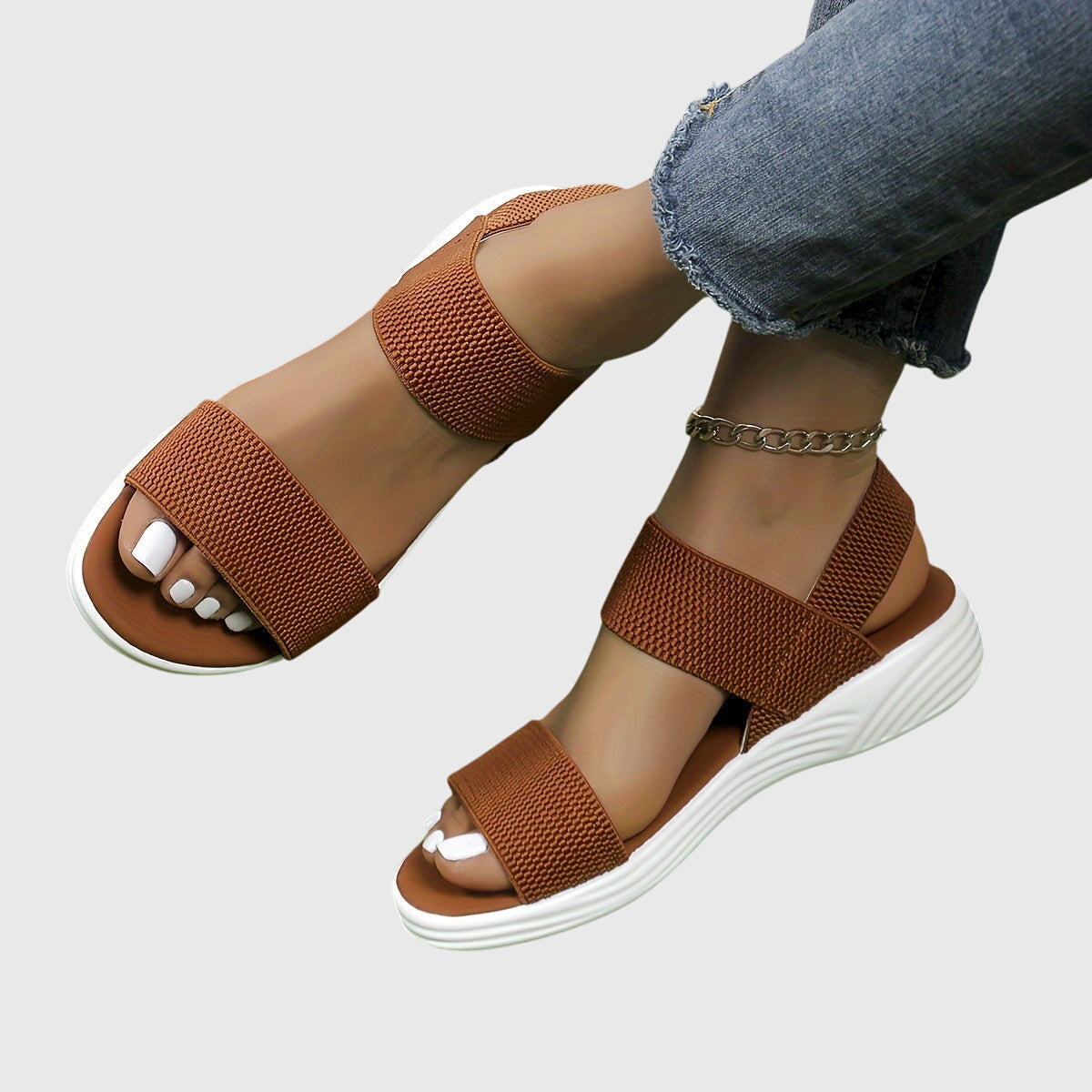 Women Orthopedic Sandals Arch Support Adjustable Strap