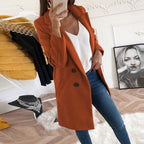 Odette | Women's Long Button-Up Coat | Elegant Fit