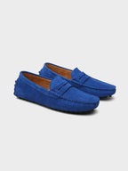 Marlowe | Suede Loafers | Men's Slip-On Boat Shoes | Calf Suede, Laceless