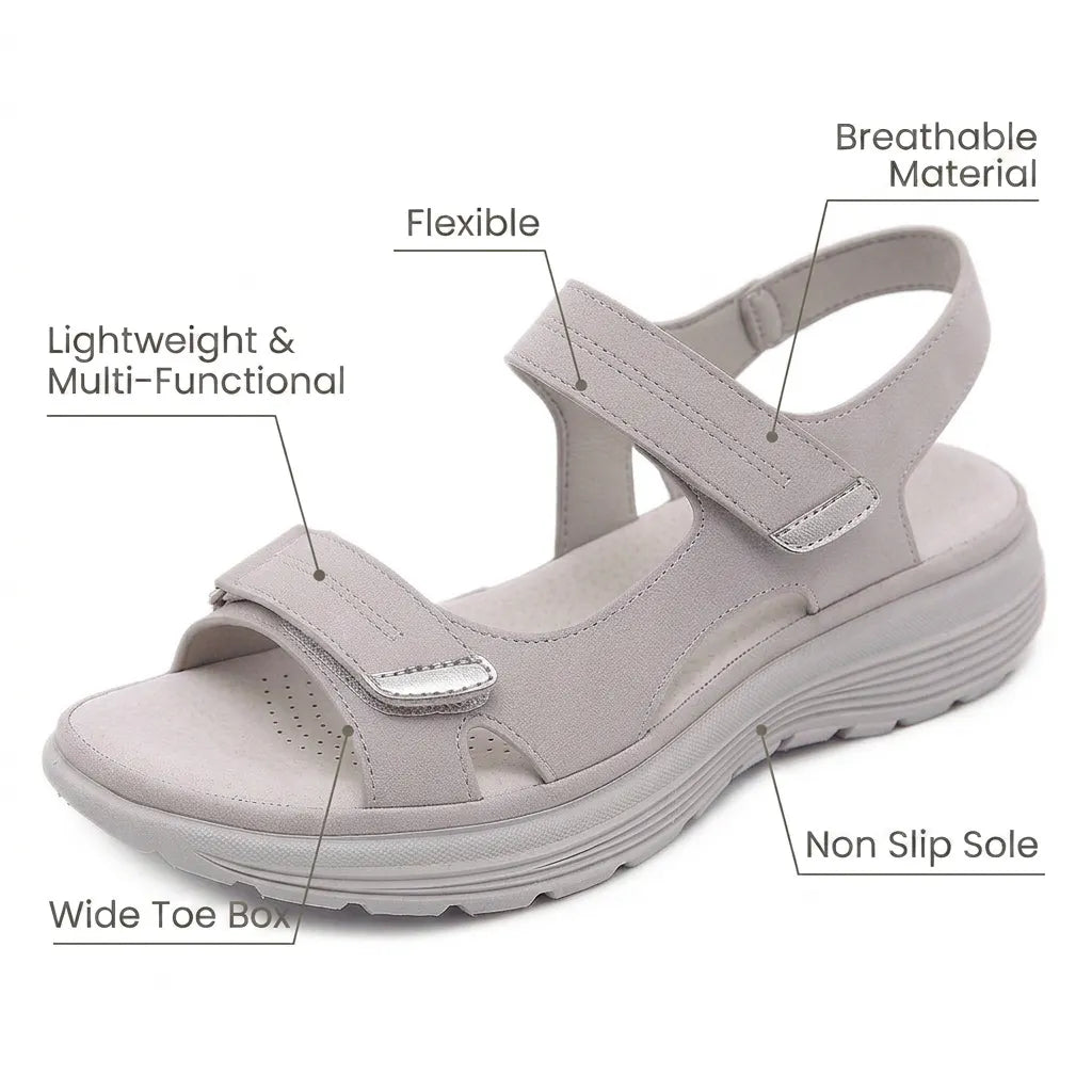 Orthopedic Sandals Women Arch Support Lightweight Slip Resistant