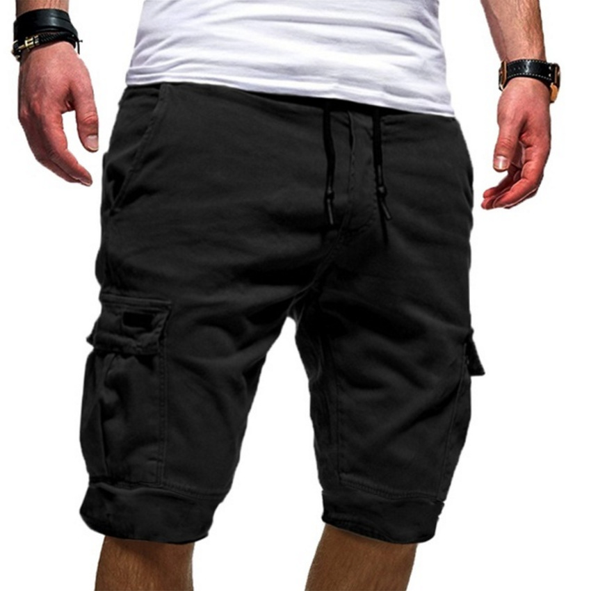 Mens shorts cargo casual multi pocket lightweight breathable relaxed fit
