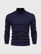 Edith | Men's Turtleneck Sweater | Autumn, Slim Fit | Cotton, Versatile