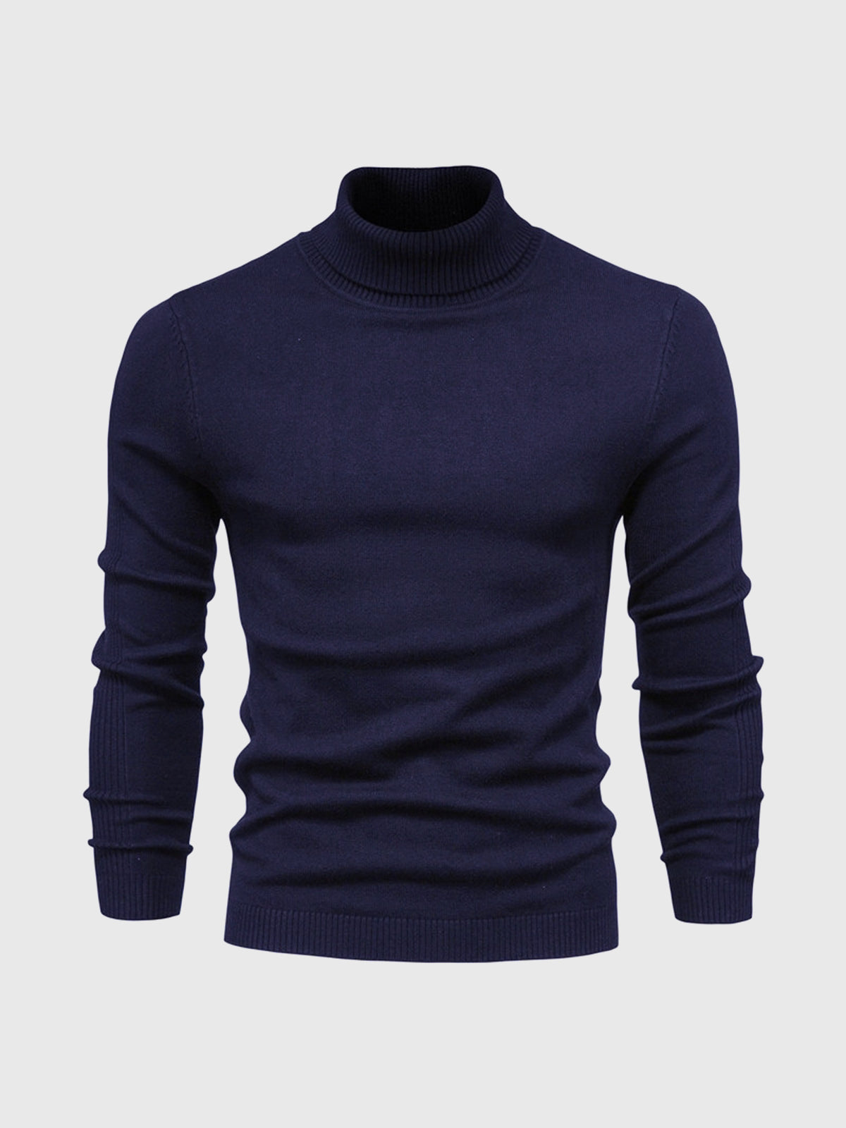 Edith | Men's Turtleneck Sweater | Autumn, Slim Fit | Cotton, Versatile