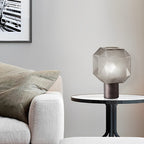 Anouk | Table Lamp | Smoke Gray Glass Shade, E27, 1-Light | Modern Retro