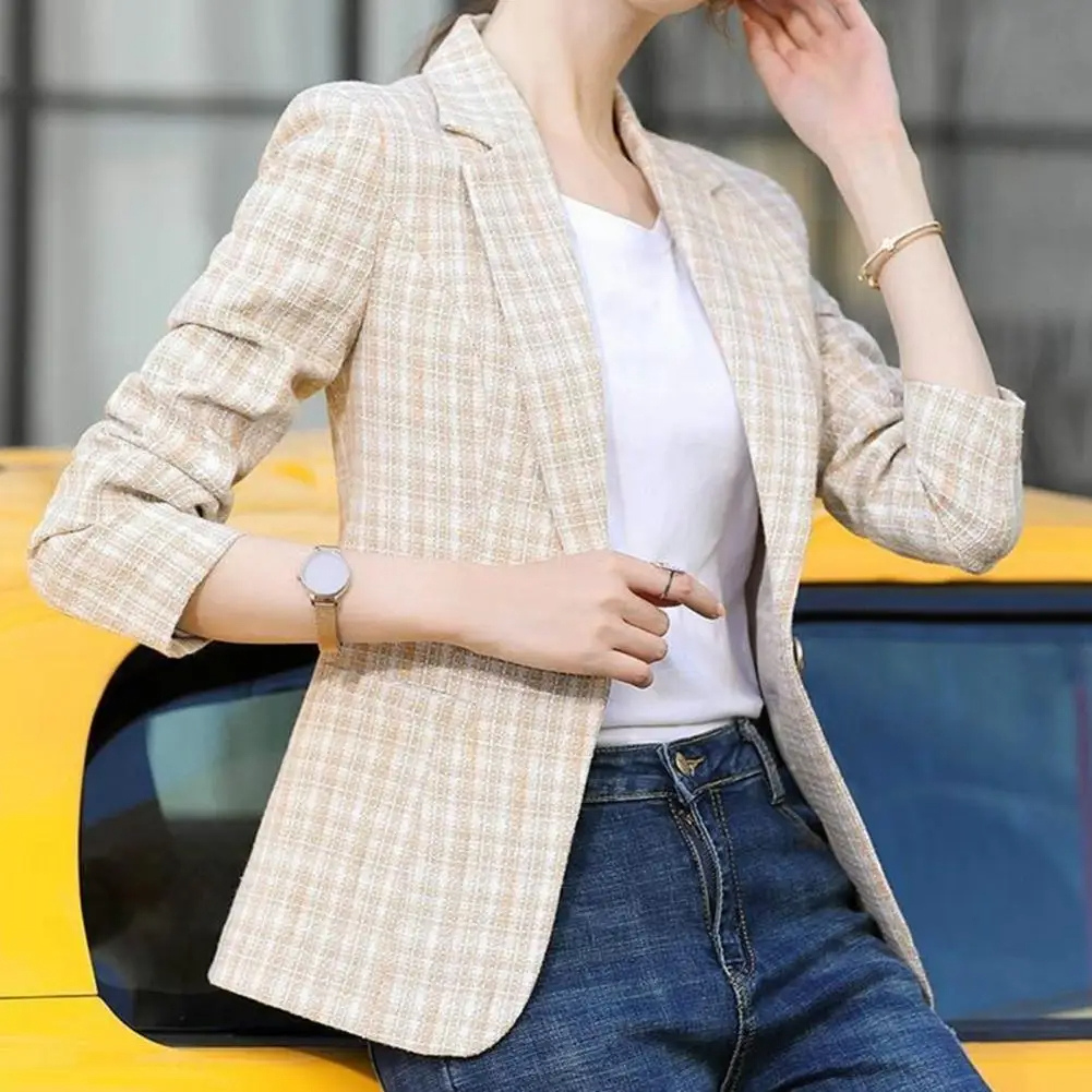 Xanthe | Women's Blazer | Single Button, Office Casual | Lightweight