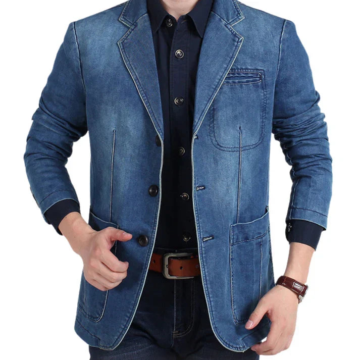 Della | Men's Blazer | Modern Relaxed Fit | Smart Casual, Versatile