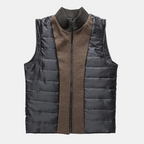Rhea | Men's Wool Coat | Stand Collar, Quilted Lining | Autumn Winter
