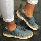 Slip-On Shoes | Narrow Fit, Arch Support, Breathable Knit | Giselle