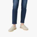 Espadrilles Women Unisex Slip On Canvas Jute Sole Flat Shoes