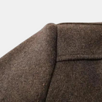 Rhea | Men's Wool Coat | Stand Collar, Quilted Lining | Autumn Winter