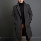 Willa | Men's Wool Coat | Classic Fit, Warm & Windproof | Timeless Design