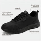 Men Orthopedic Shoes Wide Toe Box Arch Support Insoles Included