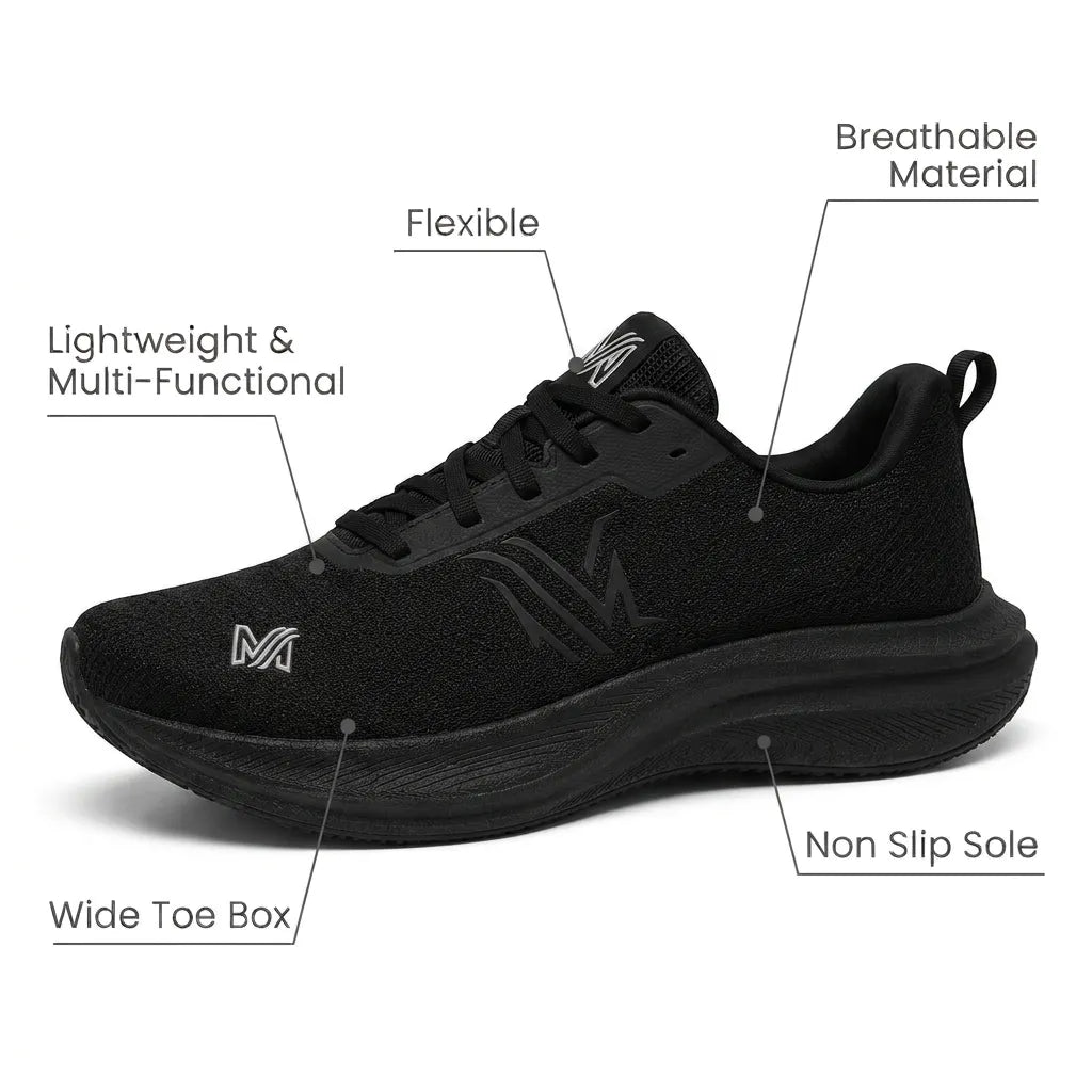 Aria | Men Orthopedic Sneakers Wide Toe Box Arch Support