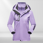 Women 3 in 1 Waterproof Jacket Fleece