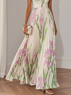 Lyra | Floral Boho Dress | Women's A-Line, Flowy Summer Dress
