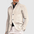Juno | Men's Knit Vest | Mixed Wool, Slim Fit | Timeless Knitwear