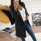 Odette | Women's Long Button-Up Coat | Elegant Fit