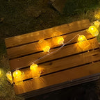 Thea | Beer Mug String Lights | LED Fairy Lights Set of 2 | Warm White, Battery Powered