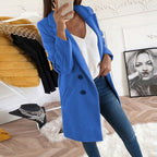 Odette | Women's Long Button-Up Coat | Elegant Fit
