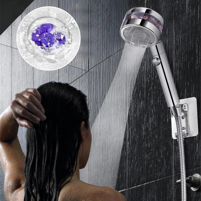 Lyra | Shower Head | 360° Rotatable, High Pressure | Water Saving