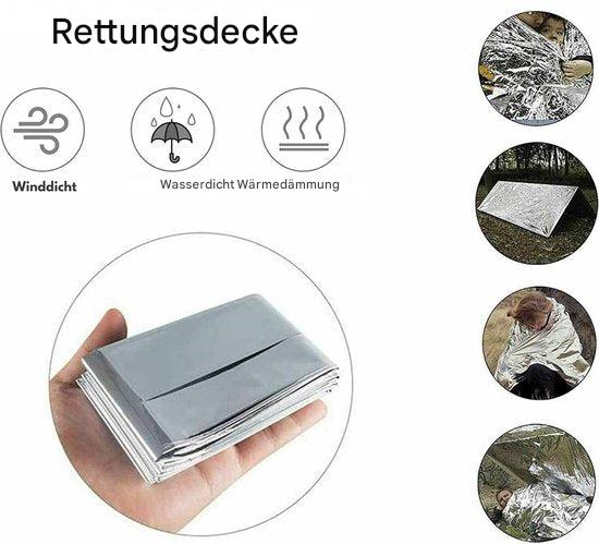 Anouk | Emergency Survival Kit 15-in-1 | Outdoor, Camping, Tactical | Waterproof Box