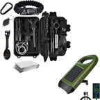 Anouk | Emergency Survival Kit 15-in-1 | Outdoor, Camping, Tactical | Waterproof Box