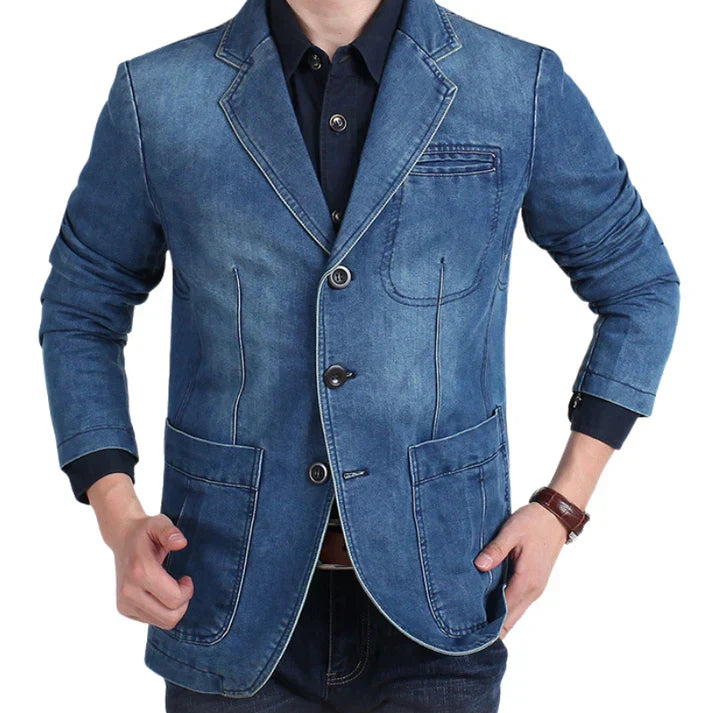 Della | Men's Blazer | Modern Relaxed Fit | Smart Casual, Versatile