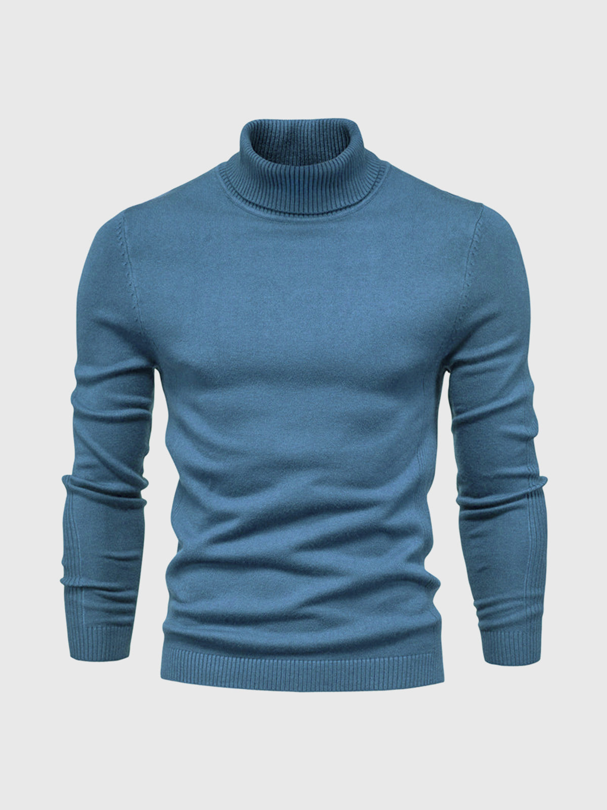 Edith | Men's Turtleneck Sweater | Autumn, Slim Fit | Cotton, Versatile