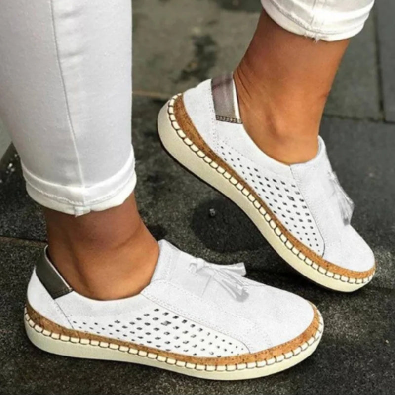 Slip-On Shoes | Narrow Fit, Arch Support, Breathable Knit | Giselle