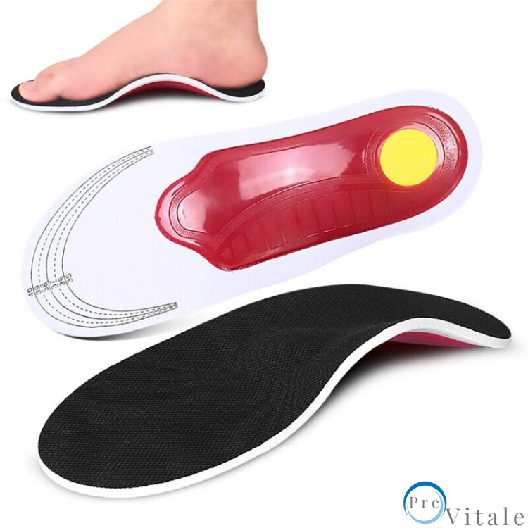 Orthopedic insoles arch support therapy cushioned unisex adult