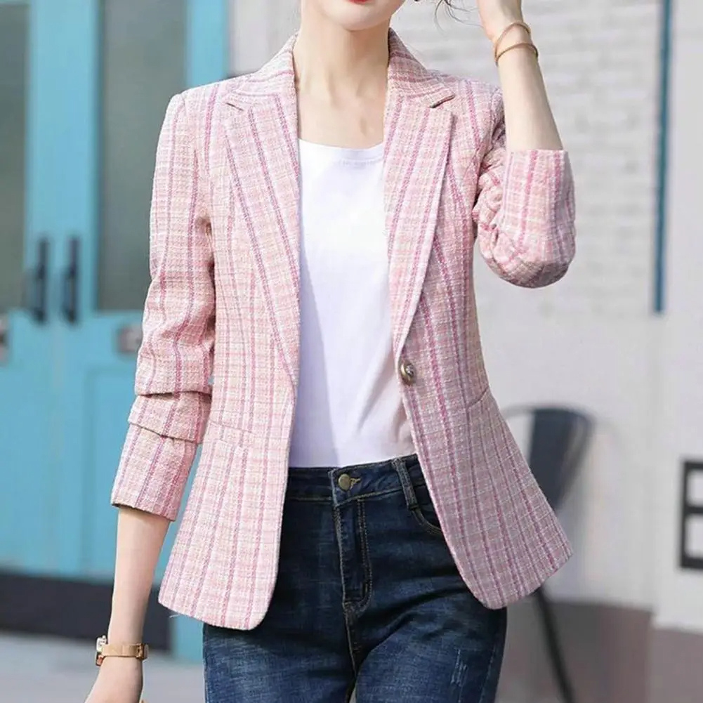Xanthe | Women's Blazer | Single Button, Office Casual | Lightweight