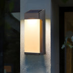 Ondina | Solar Wall Lamp | Black, Waterproof IP44, Warm White | 2 Pack