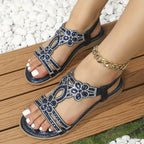 Orthopedic Sandals Women Boho Arch Support Anti Slip Stability Sole