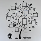 Thea | Photo Frame Wall Decor | 3D Acrylic Photo Tree | Self-Adhesive
