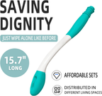 Opal | Toilet Aid for Wiping | Long Reach Butt Wiper | 2-Piece Set